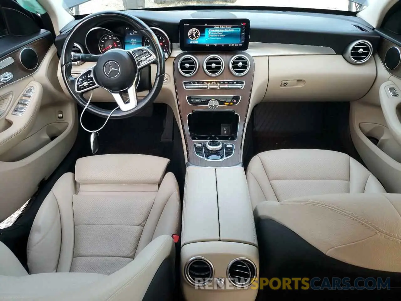 8 Photograph of a damaged car W1KWF8DB5LR574103 MERCEDES-BENZ C-CLASS 2020