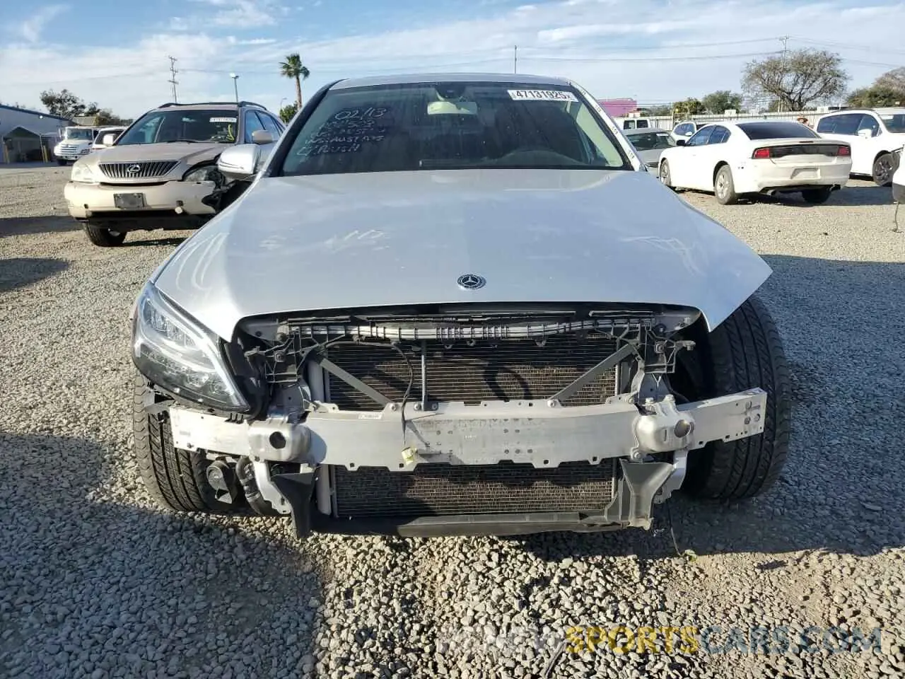 5 Photograph of a damaged car W1KWF8DB5LR582881 MERCEDES-BENZ C-CLASS 2020