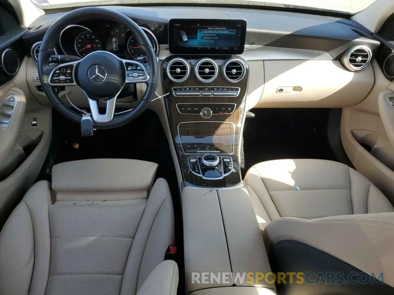 8 Photograph of a damaged car W1KWF8DB5LR593475 MERCEDES-BENZ C-CLASS 2020
