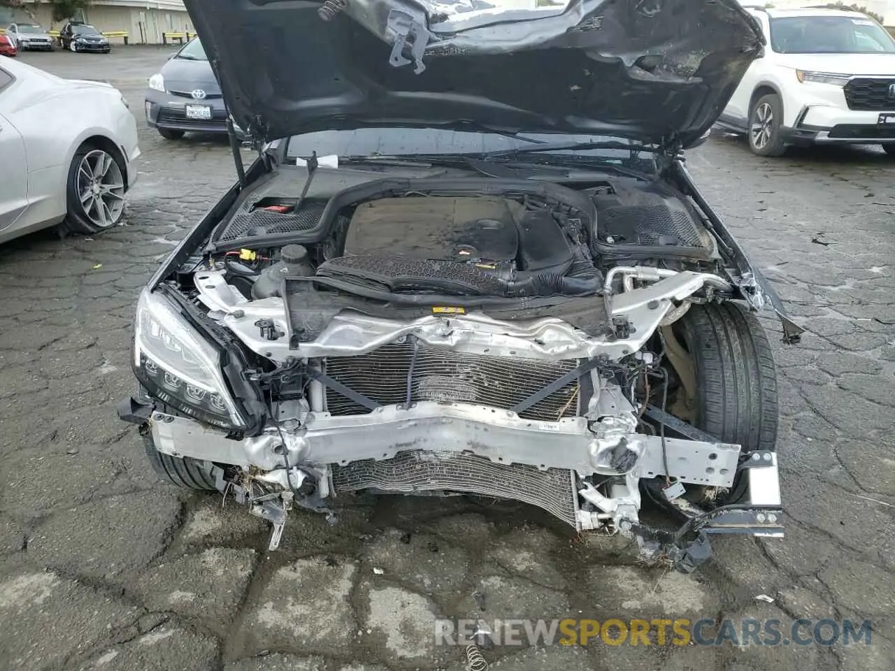 11 Photograph of a damaged car W1KWF8DB5LR599664 MERCEDES-BENZ C-CLASS 2020