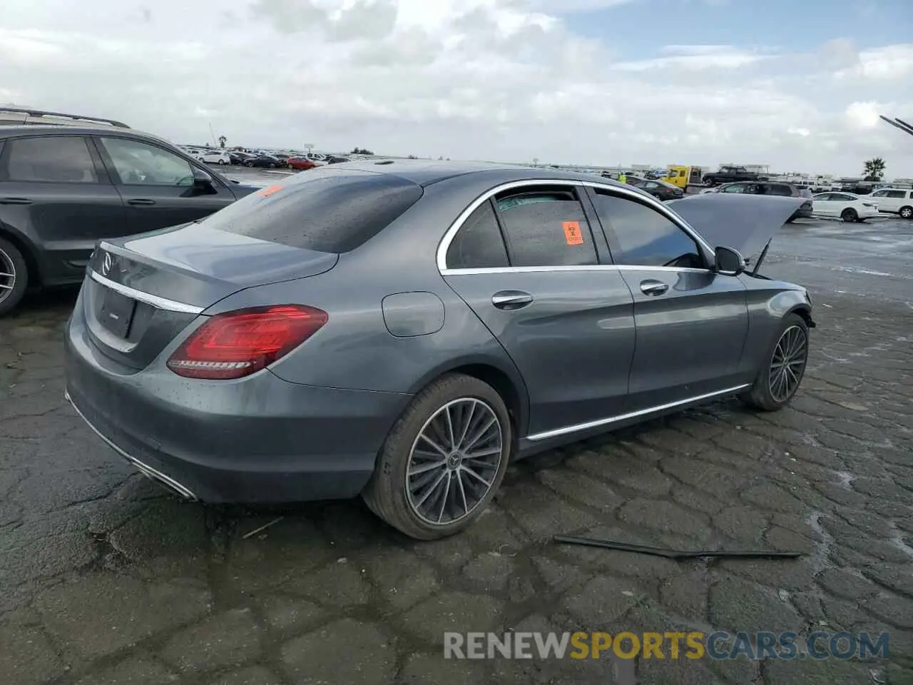 3 Photograph of a damaged car W1KWF8DB5LR599664 MERCEDES-BENZ C-CLASS 2020