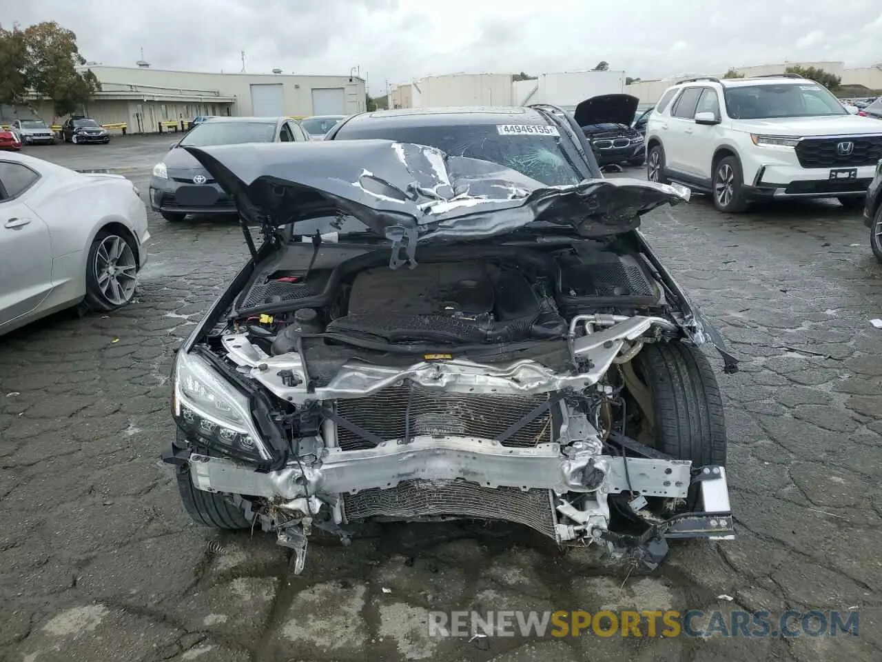 5 Photograph of a damaged car W1KWF8DB5LR599664 MERCEDES-BENZ C-CLASS 2020
