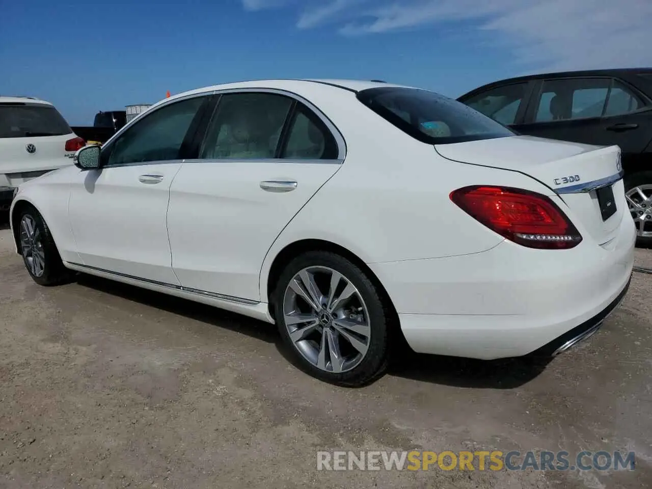 2 Photograph of a damaged car W1KWF8DB6LR575678 MERCEDES-BENZ C-CLASS 2020