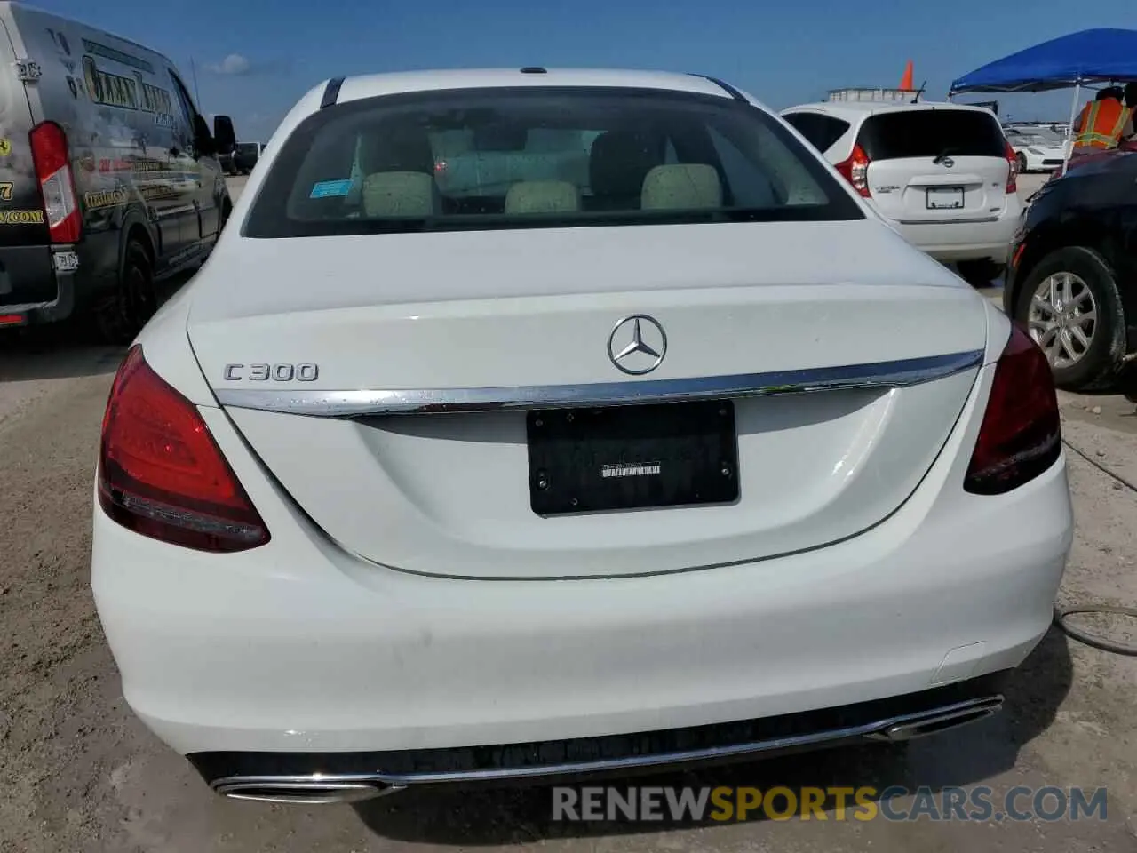 6 Photograph of a damaged car W1KWF8DB6LR575678 MERCEDES-BENZ C-CLASS 2020