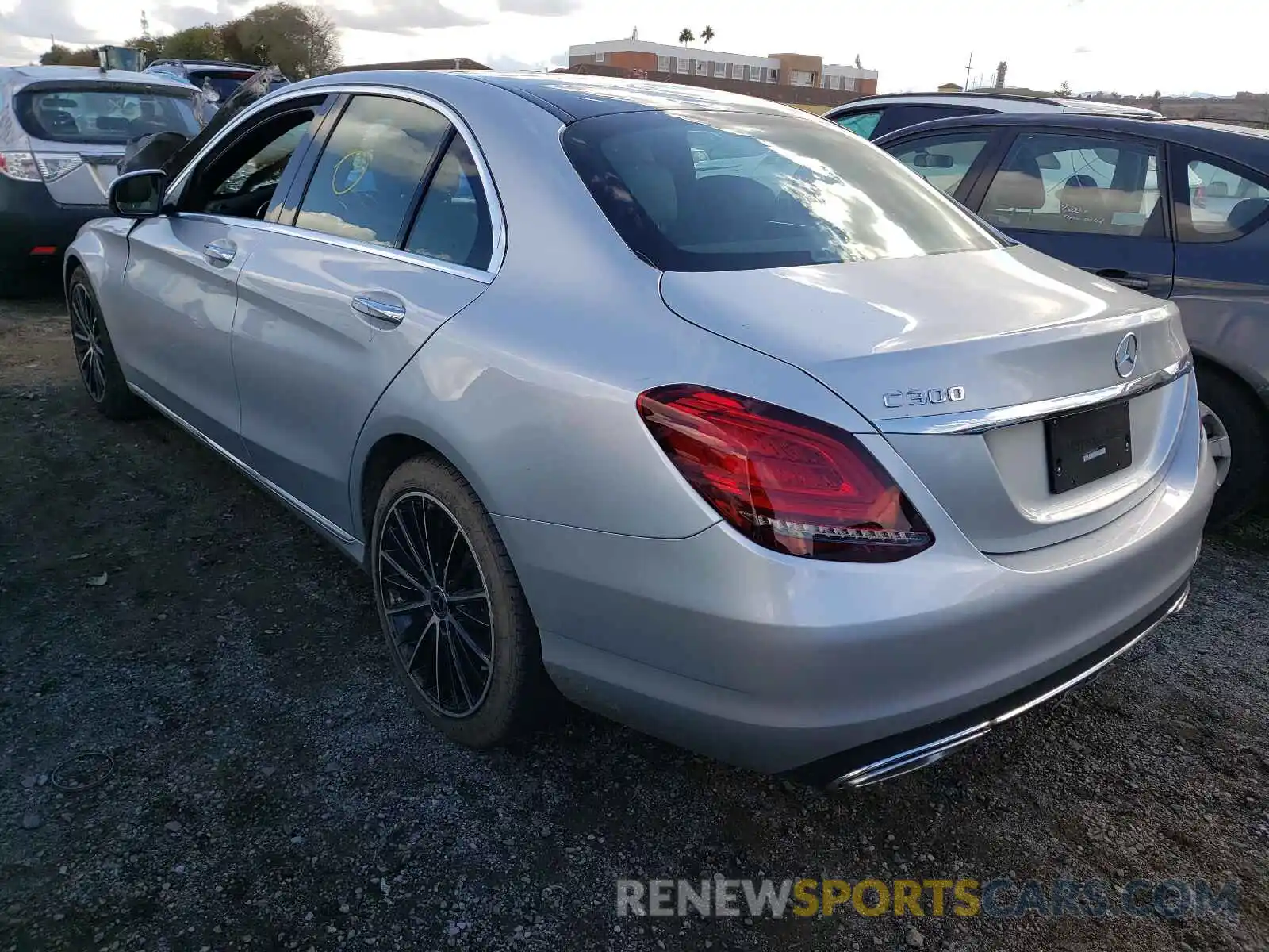 3 Photograph of a damaged car W1KWF8DB6LR591198 MERCEDES-BENZ C-CLASS 2020