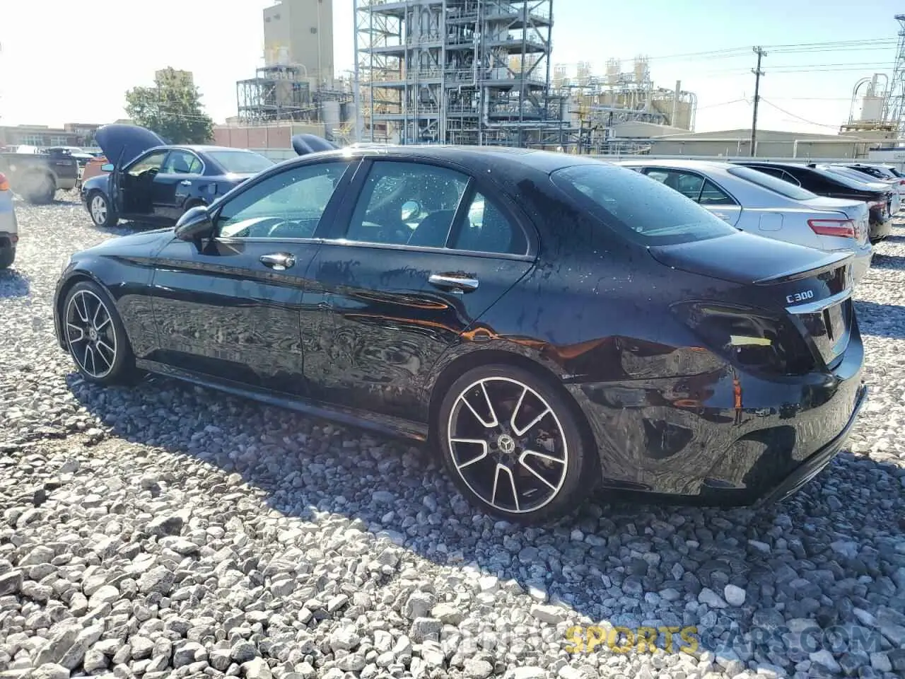 2 Photograph of a damaged car W1KWF8DB6LR595025 MERCEDES-BENZ C-CLASS 2020