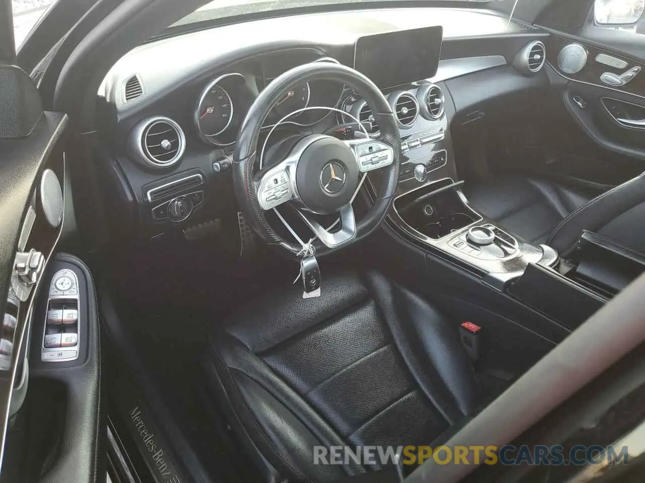 8 Photograph of a damaged car W1KWF8DB6LR595025 MERCEDES-BENZ C-CLASS 2020