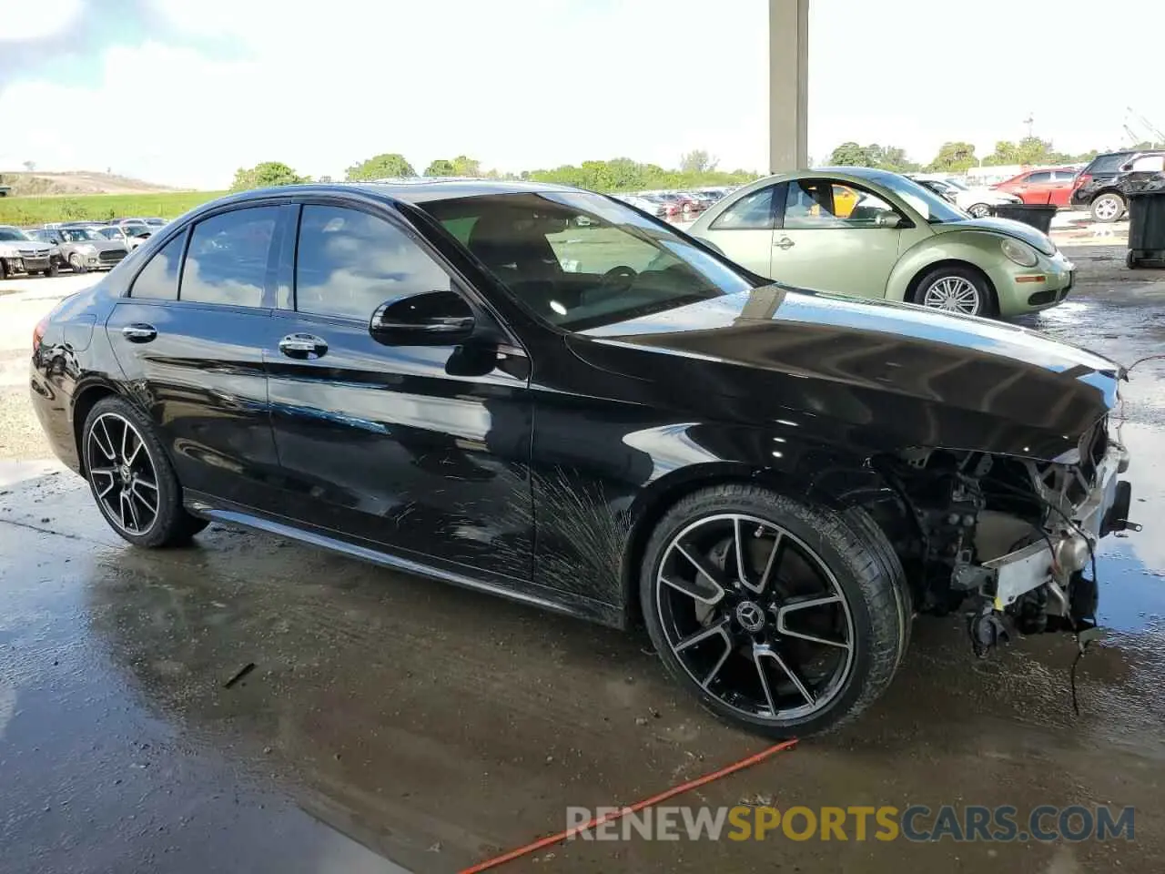 4 Photograph of a damaged car W1KWF8DB6LR596157 MERCEDES-BENZ C-CLASS 2020