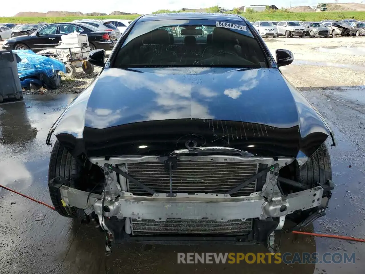 5 Photograph of a damaged car W1KWF8DB6LR596157 MERCEDES-BENZ C-CLASS 2020