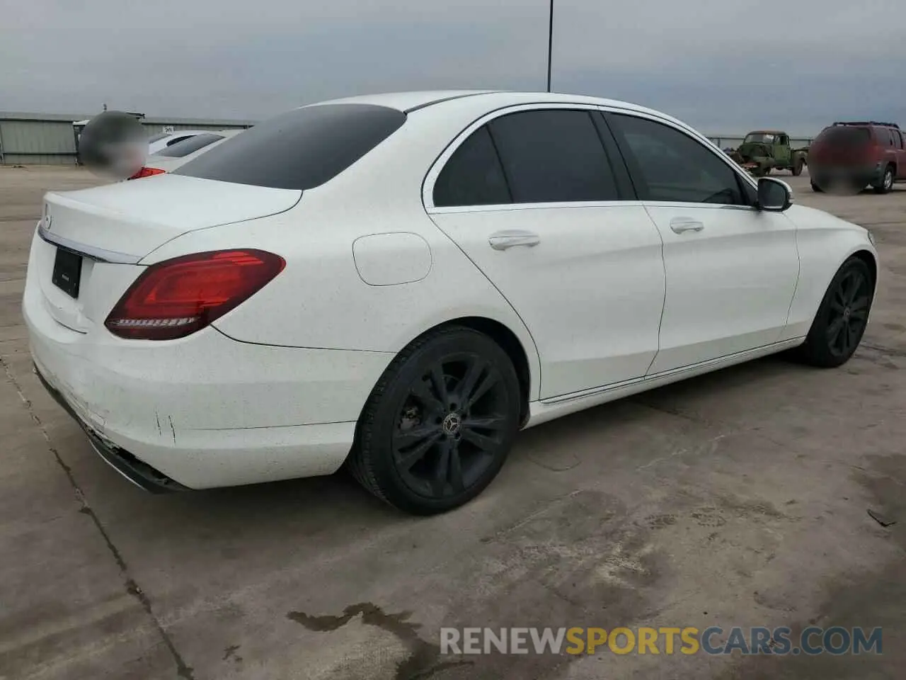 3 Photograph of a damaged car W1KWF8DB7LR571932 MERCEDES-BENZ C-CLASS 2020