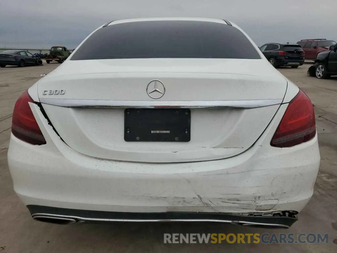 6 Photograph of a damaged car W1KWF8DB7LR571932 MERCEDES-BENZ C-CLASS 2020