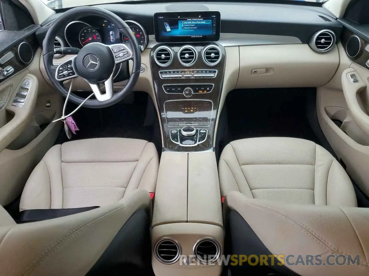 8 Photograph of a damaged car W1KWF8DB7LR571932 MERCEDES-BENZ C-CLASS 2020