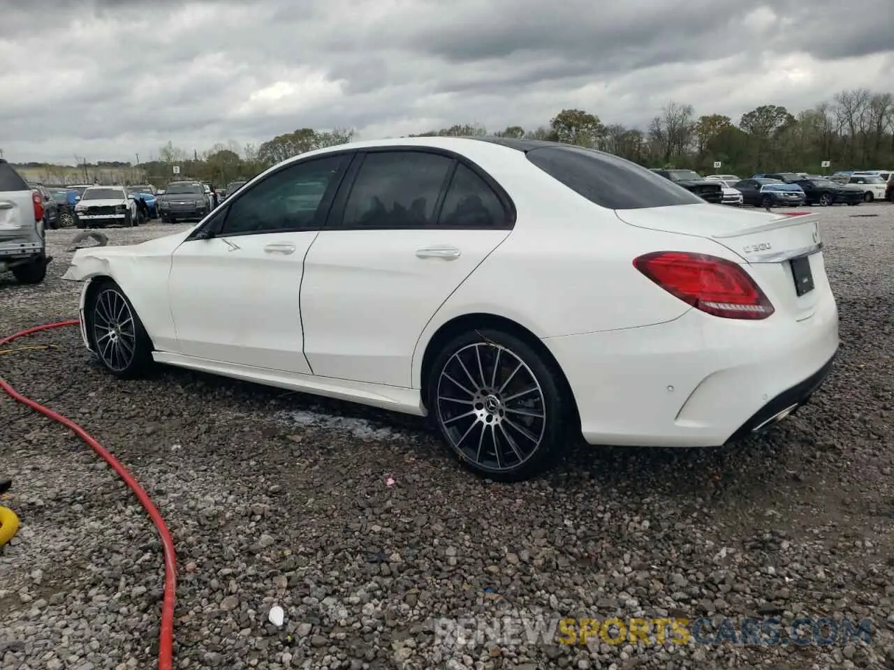 2 Photograph of a damaged car W1KWF8DB7LR591162 MERCEDES-BENZ C-CLASS 2020