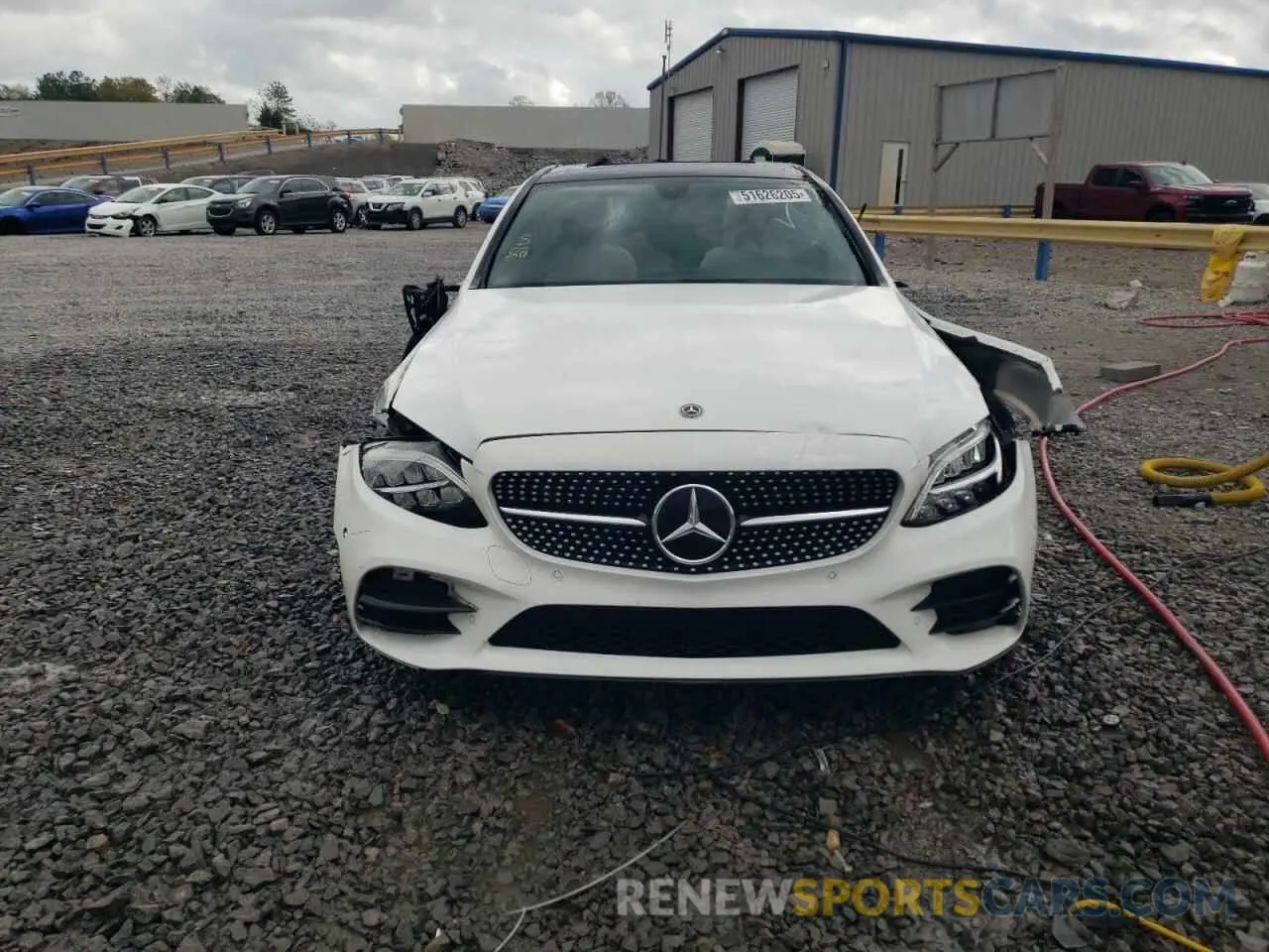 5 Photograph of a damaged car W1KWF8DB7LR591162 MERCEDES-BENZ C-CLASS 2020