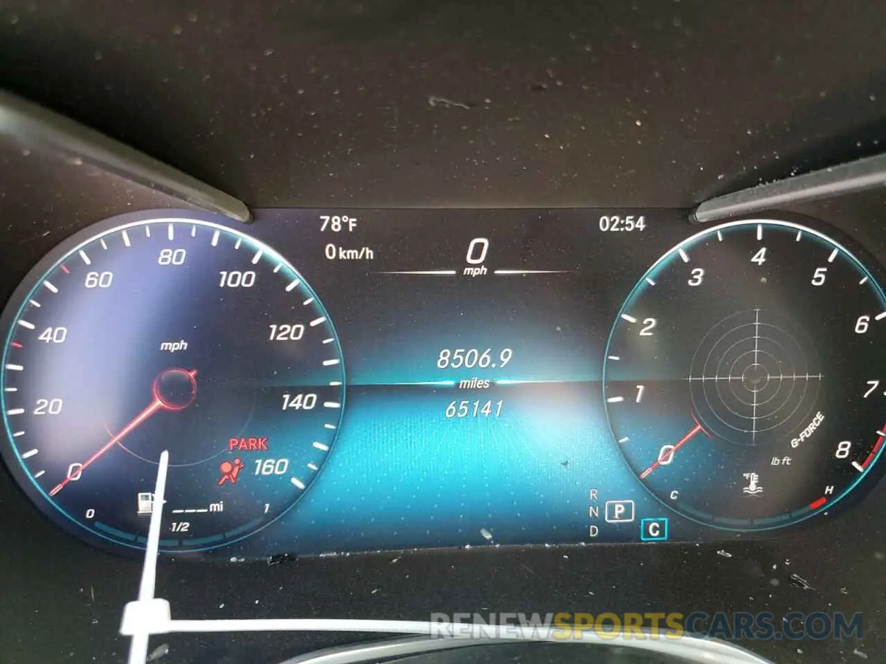 9 Photograph of a damaged car W1KWF8DB7LR591162 MERCEDES-BENZ C-CLASS 2020