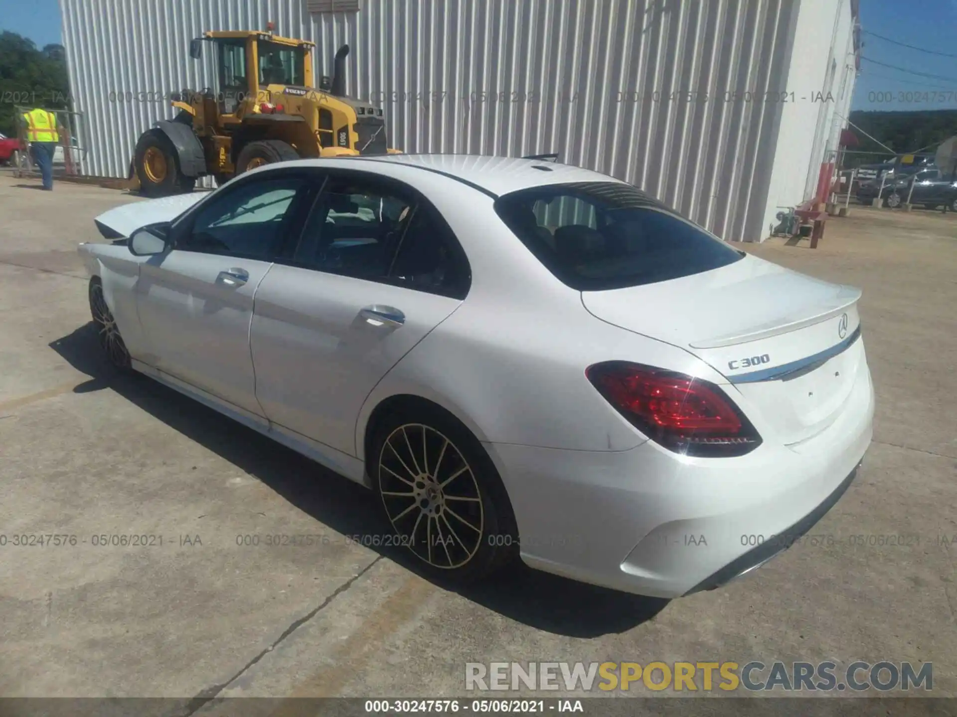 3 Photograph of a damaged car W1KWF8DB7LR595888 MERCEDES-BENZ C-CLASS 2020