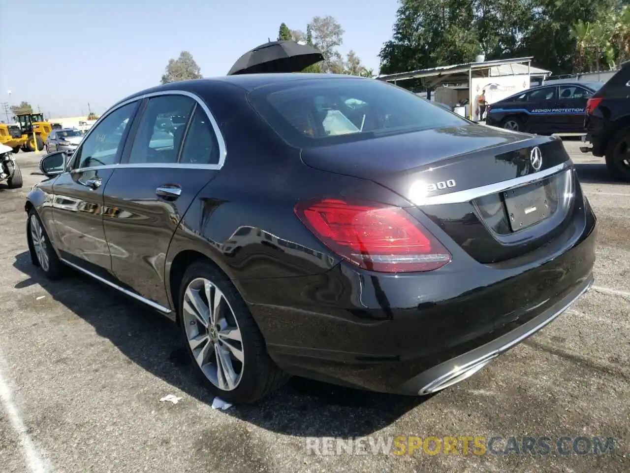 3 Photograph of a damaged car W1KWF8DB7LR596927 MERCEDES-BENZ C-CLASS 2020