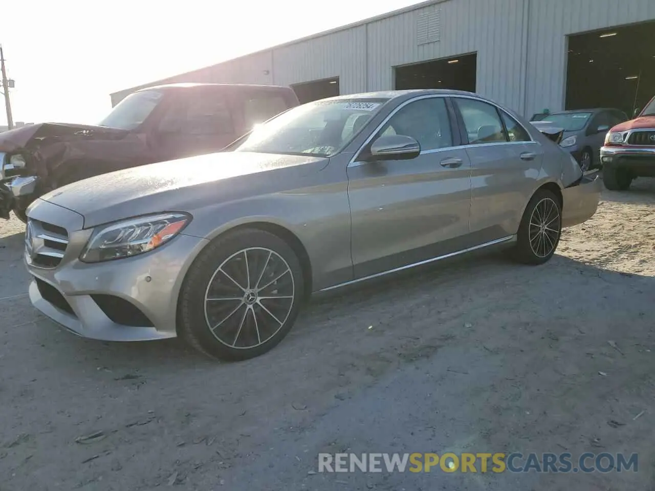1 Photograph of a damaged car W1KWF8DB8LR571504 MERCEDES-BENZ C-CLASS 2020