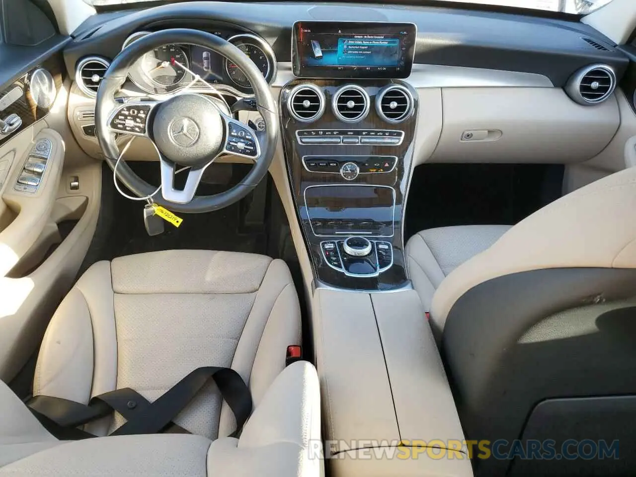 8 Photograph of a damaged car W1KWF8DB8LR571504 MERCEDES-BENZ C-CLASS 2020