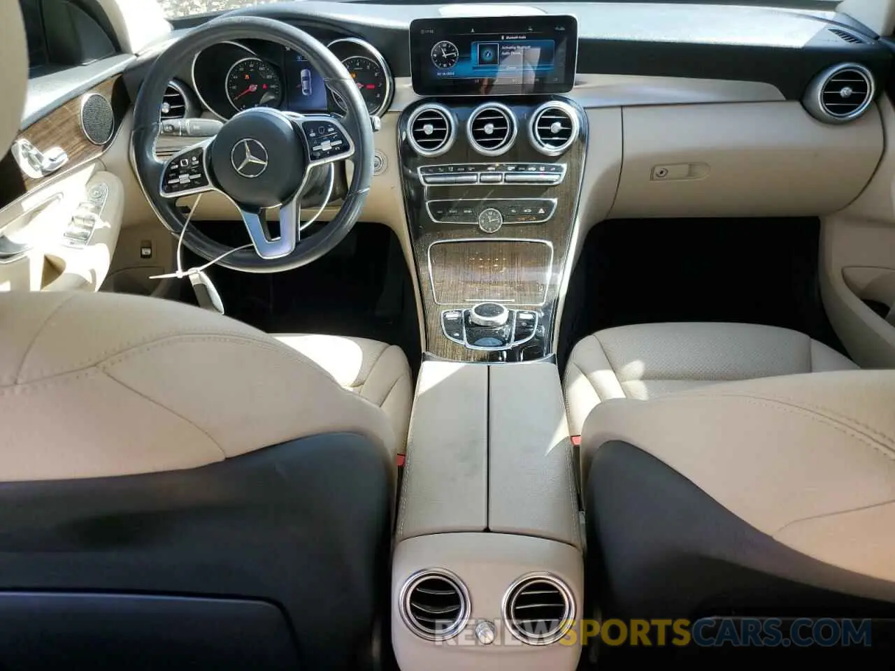 8 Photograph of a damaged car W1KWF8DB8LR573334 MERCEDES-BENZ C-CLASS 2020