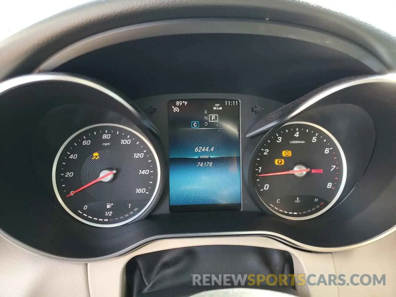 9 Photograph of a damaged car W1KWF8DB8LR573334 MERCEDES-BENZ C-CLASS 2020