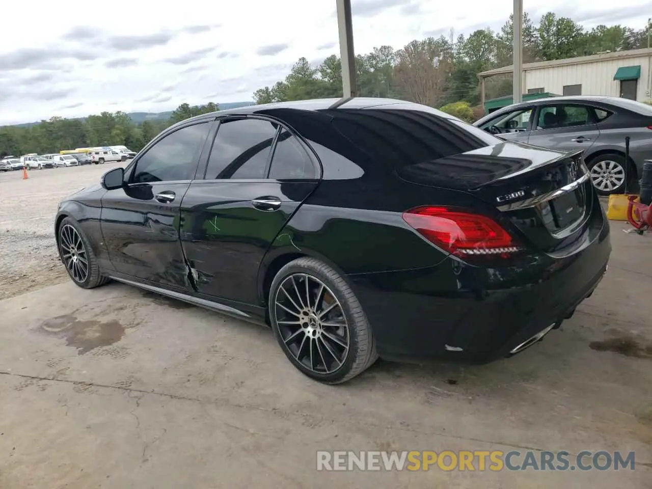 2 Photograph of a damaged car W1KWF8DB8LR591980 MERCEDES-BENZ C-CLASS 2020