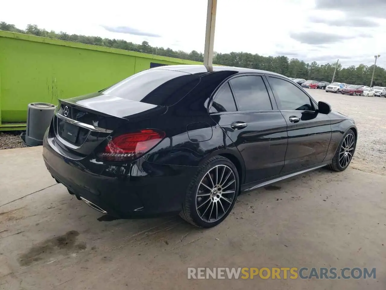 3 Photograph of a damaged car W1KWF8DB8LR591980 MERCEDES-BENZ C-CLASS 2020