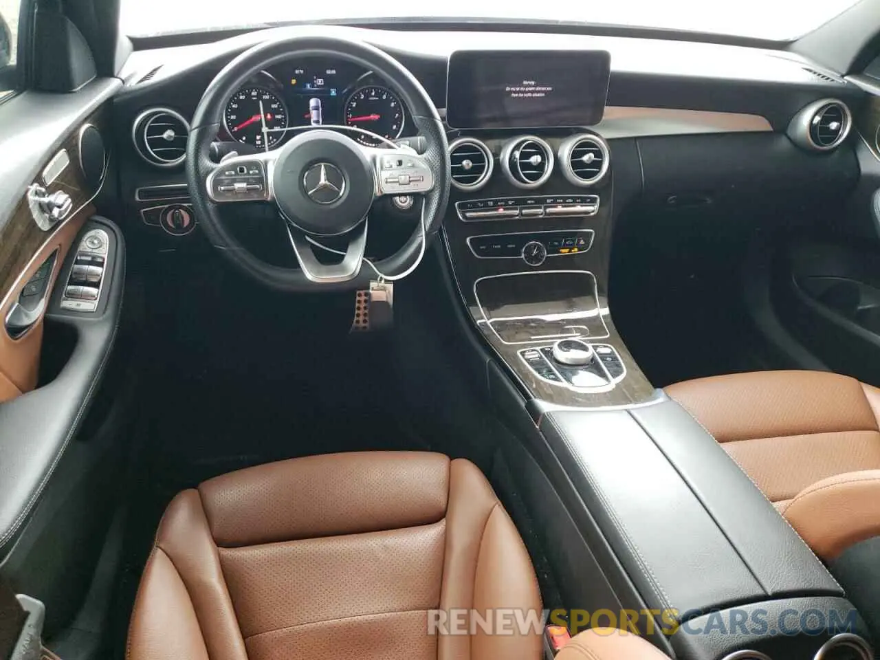 8 Photograph of a damaged car W1KWF8DB8LR591980 MERCEDES-BENZ C-CLASS 2020