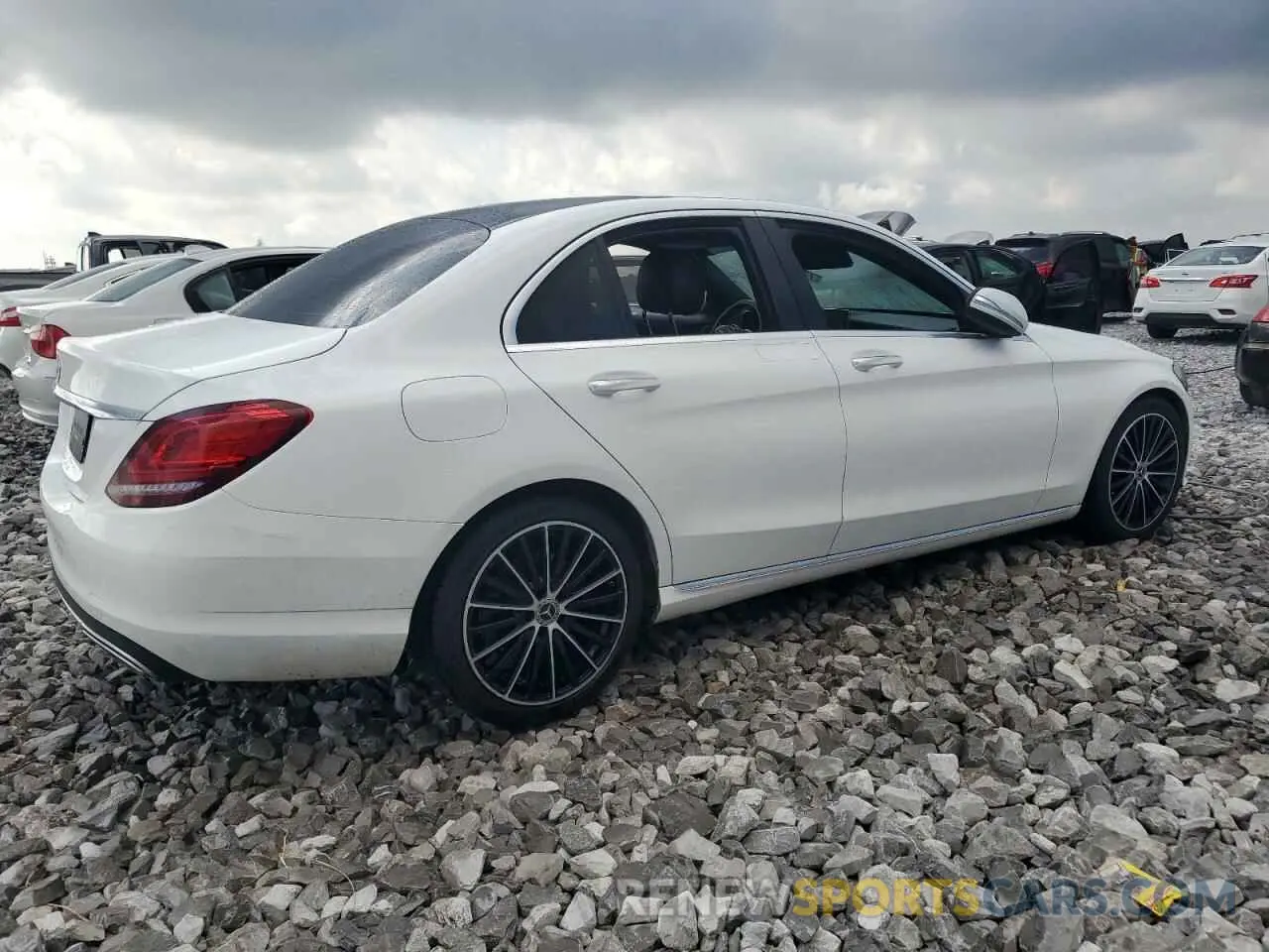 3 Photograph of a damaged car W1KWF8DB8LR597651 MERCEDES-BENZ C-CLASS 2020