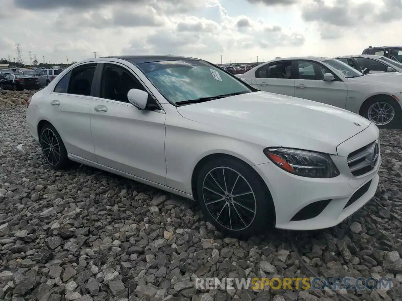 4 Photograph of a damaged car W1KWF8DB8LR597651 MERCEDES-BENZ C-CLASS 2020