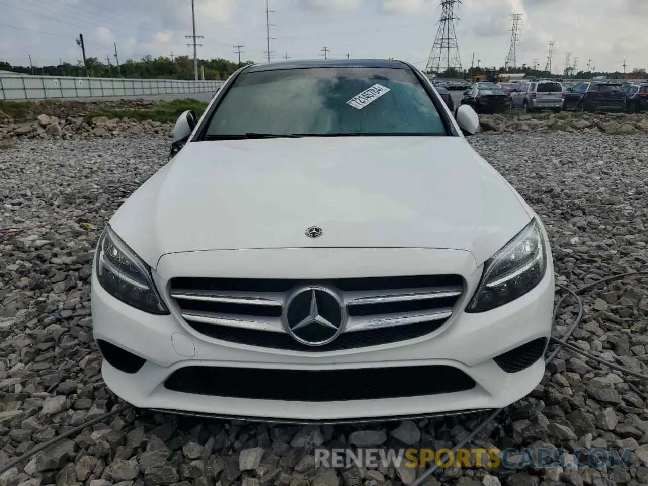 5 Photograph of a damaged car W1KWF8DB8LR597651 MERCEDES-BENZ C-CLASS 2020