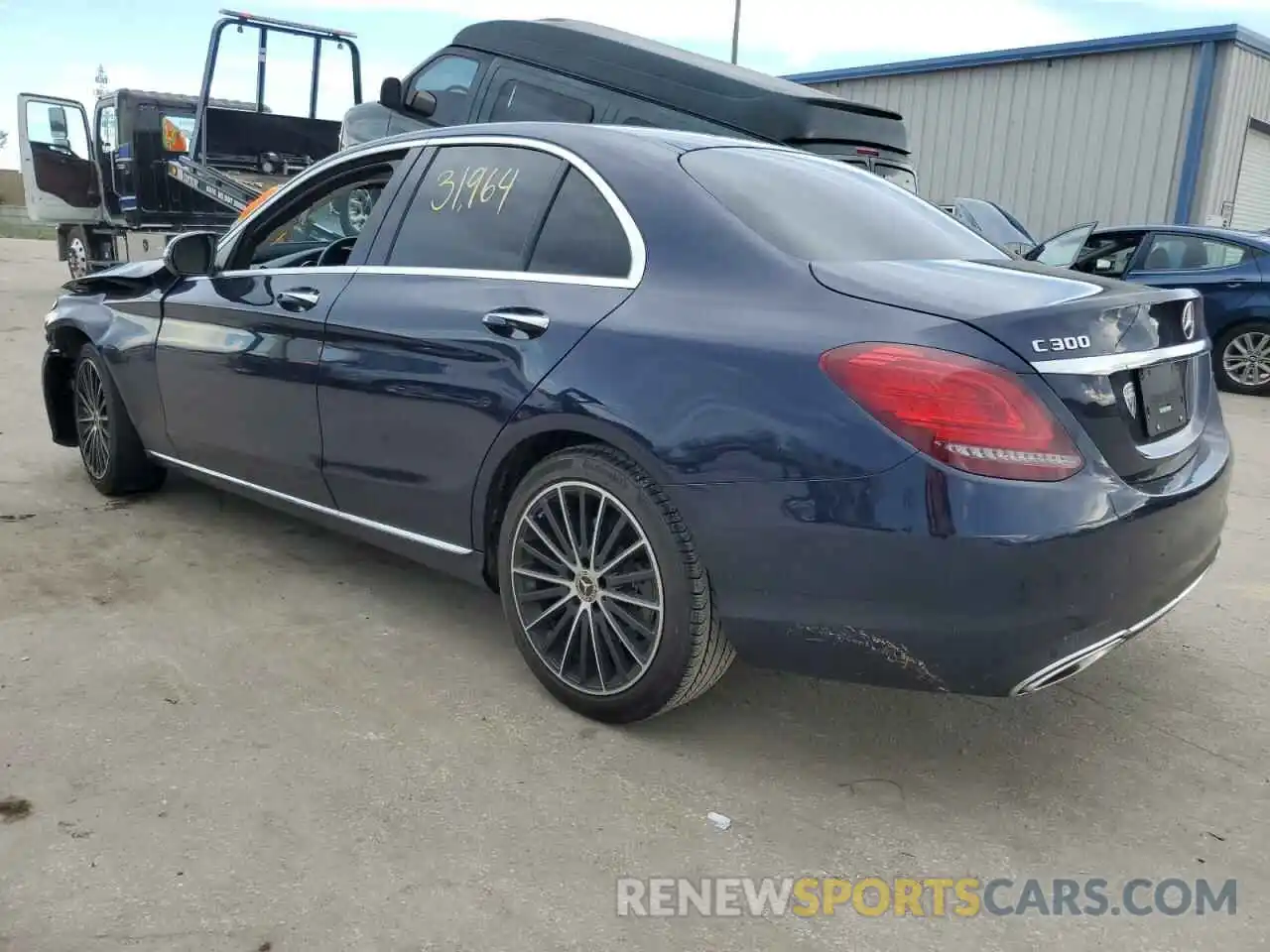 3 Photograph of a damaged car W1KWF8DB8LR602699 MERCEDES-BENZ C-CLASS 2020