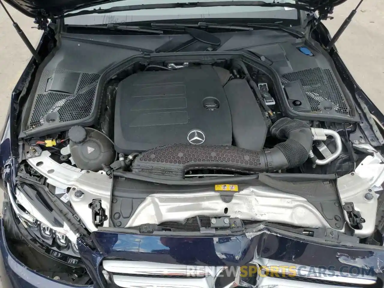 7 Photograph of a damaged car W1KWF8DB8LR602699 MERCEDES-BENZ C-CLASS 2020