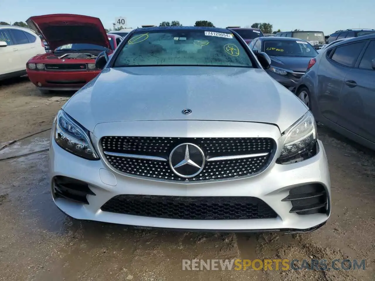 5 Photograph of a damaged car W1KWF8DB9LR596038 MERCEDES-BENZ C-CLASS 2020