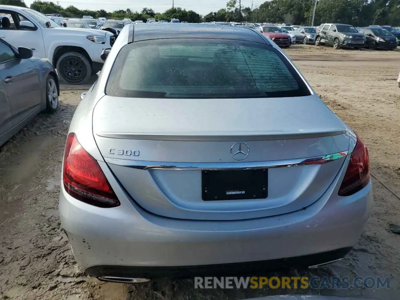 6 Photograph of a damaged car W1KWF8DB9LR596038 MERCEDES-BENZ C-CLASS 2020