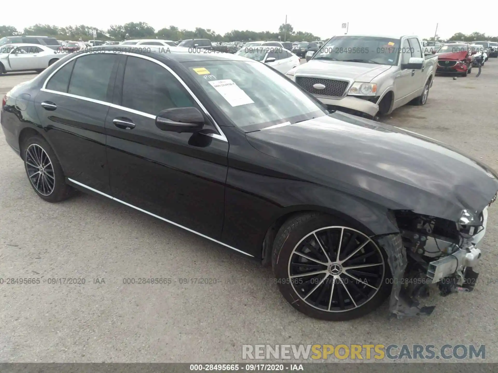 1 Photograph of a damaged car W1KWF8DBXLR566207 MERCEDES-BENZ C-CLASS 2020