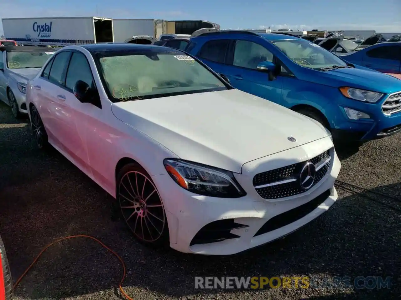 1 Photograph of a damaged car W1KWF8DBXLR591463 MERCEDES-BENZ C-CLASS 2020