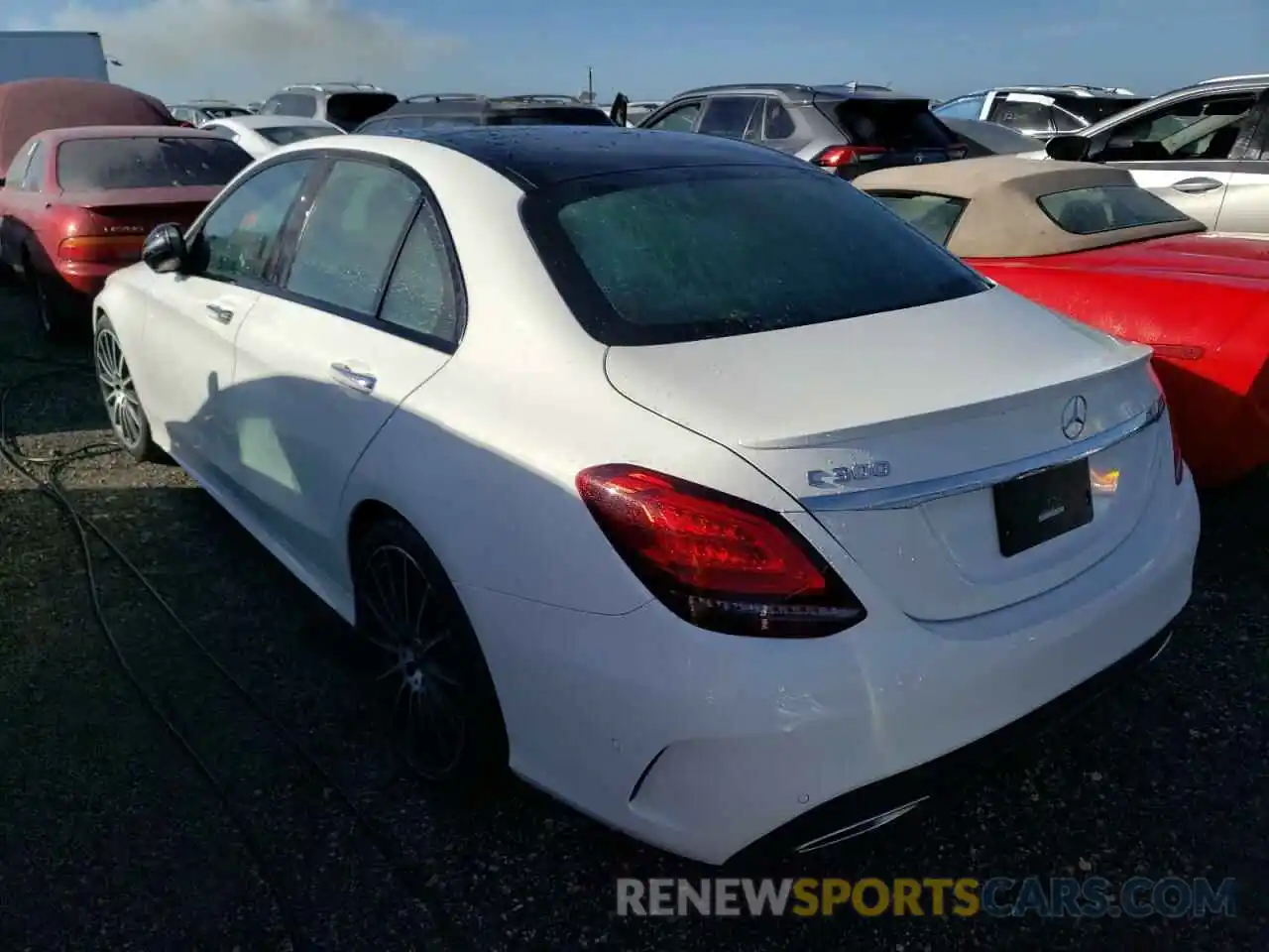 3 Photograph of a damaged car W1KWF8DBXLR591463 MERCEDES-BENZ C-CLASS 2020