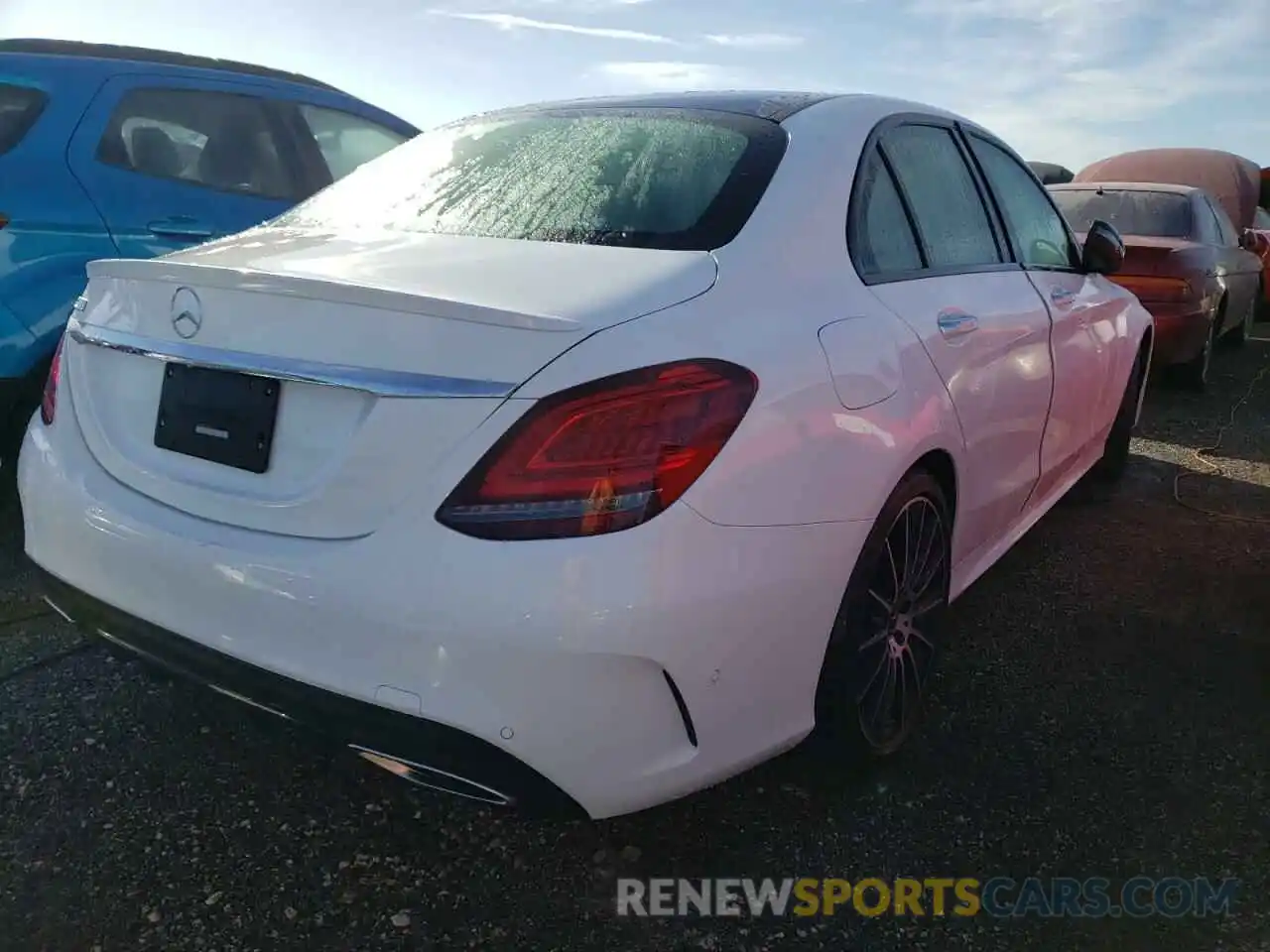 4 Photograph of a damaged car W1KWF8DBXLR591463 MERCEDES-BENZ C-CLASS 2020