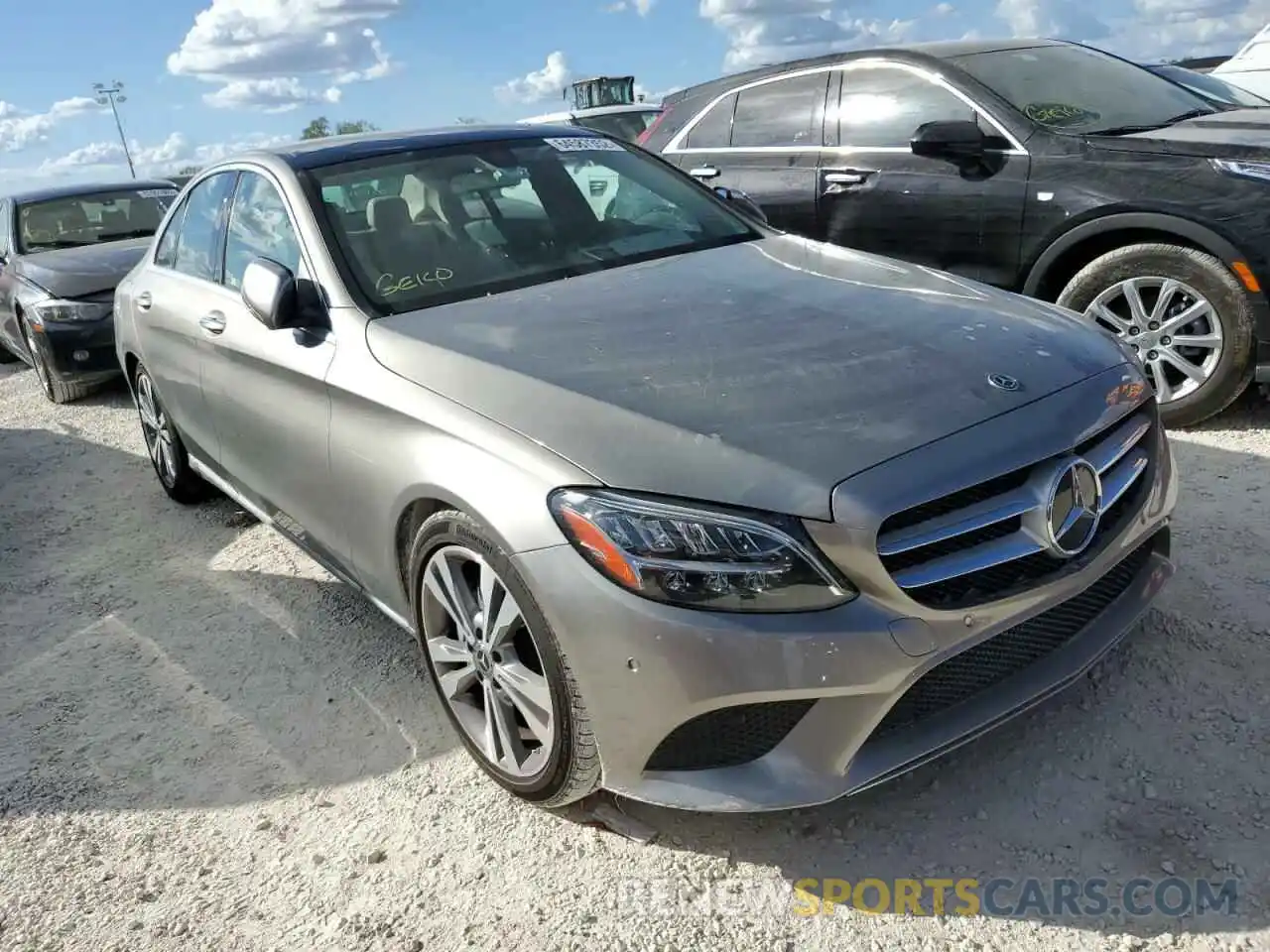 1 Photograph of a damaged car W1KWF8DBXLR598929 MERCEDES-BENZ C-CLASS 2020