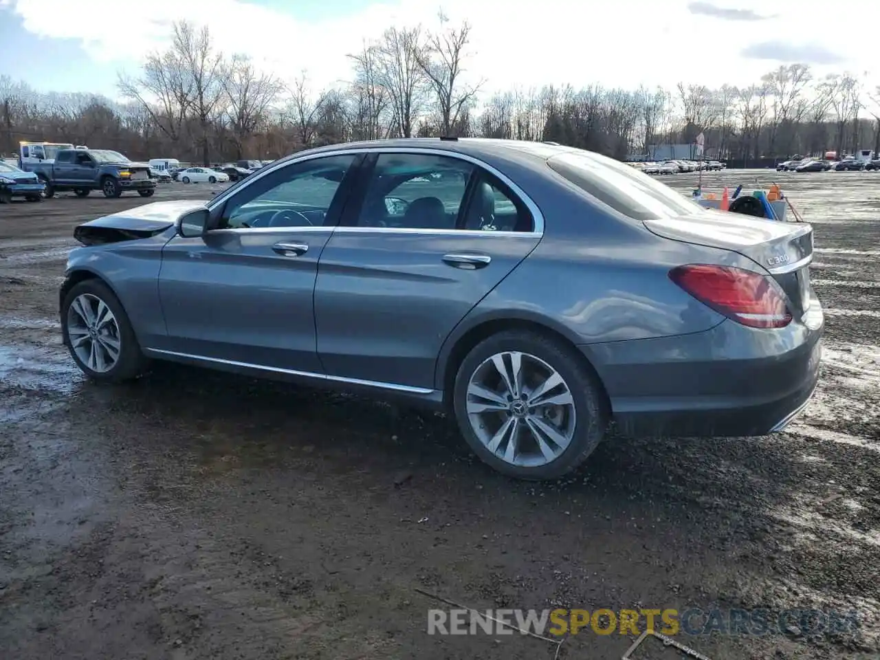 2 Photograph of a damaged car W1KWF8EB0LR572449 MERCEDES-BENZ C-CLASS 2020