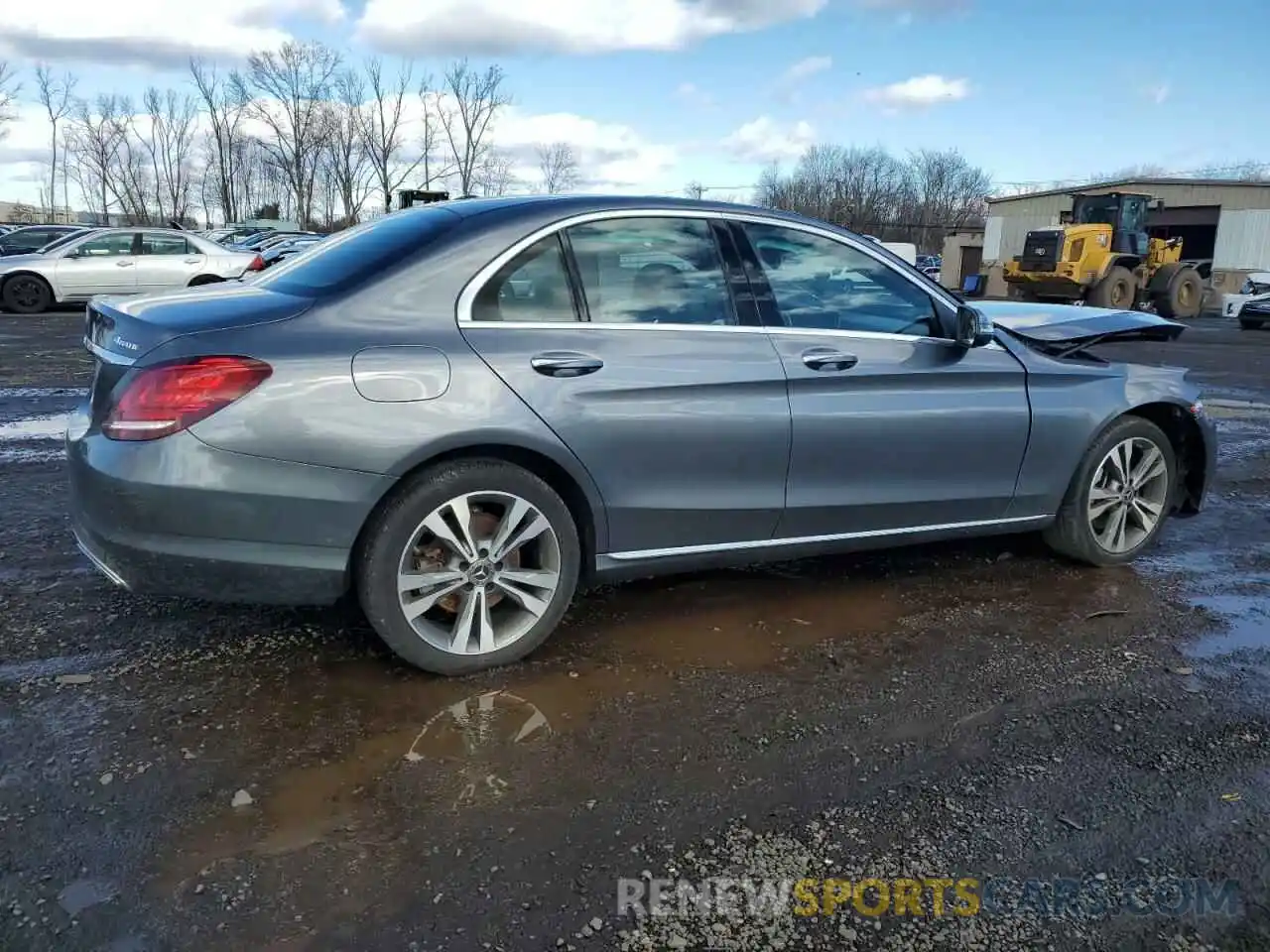 3 Photograph of a damaged car W1KWF8EB0LR572449 MERCEDES-BENZ C-CLASS 2020