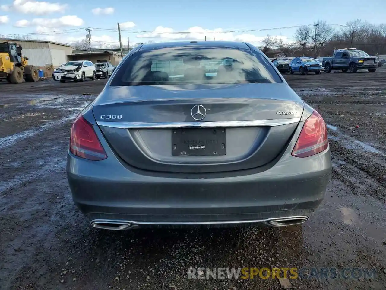 6 Photograph of a damaged car W1KWF8EB0LR572449 MERCEDES-BENZ C-CLASS 2020