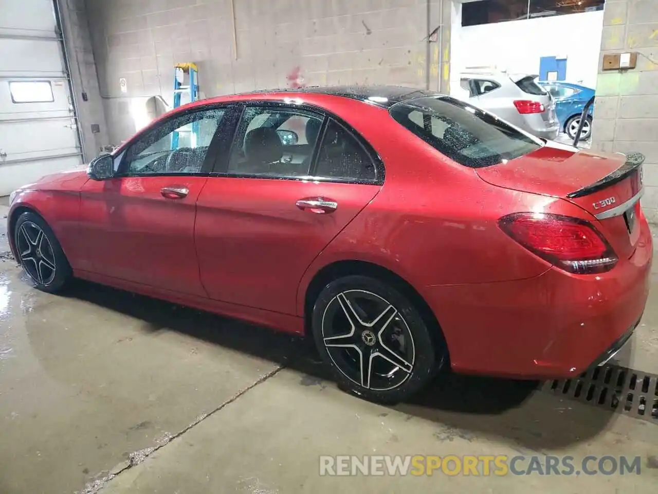 2 Photograph of a damaged car W1KWF8EB3LR578214 MERCEDES-BENZ C-CLASS 2020