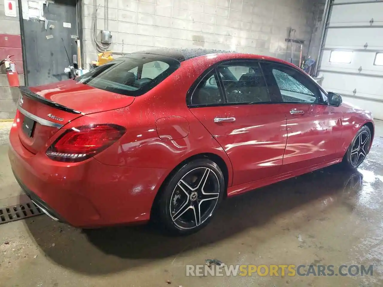 3 Photograph of a damaged car W1KWF8EB3LR578214 MERCEDES-BENZ C-CLASS 2020