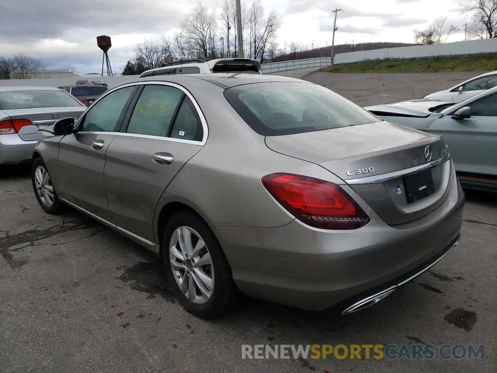 3 Photograph of a damaged car W1KWF8EB3LR594445 MERCEDES-BENZ C-CLASS 2020