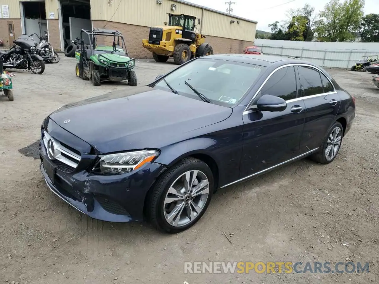 1 Photograph of a damaged car W1KWF8EB3LR601815 MERCEDES-BENZ C-CLASS 2020