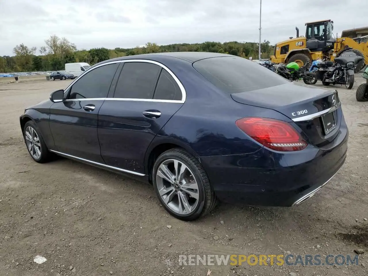 2 Photograph of a damaged car W1KWF8EB3LR601815 MERCEDES-BENZ C-CLASS 2020