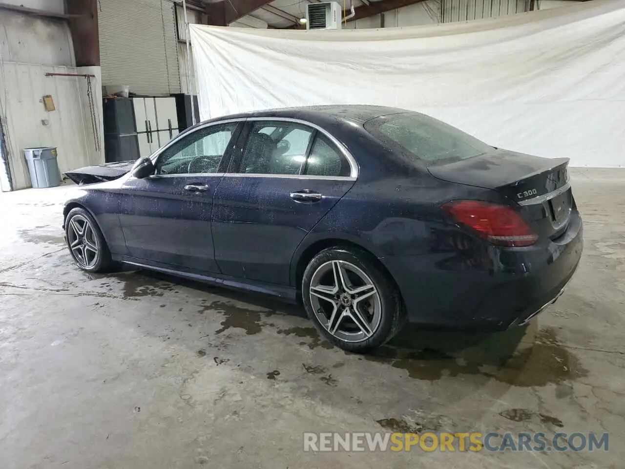 2 Photograph of a damaged car W1KWF8EB5LR570311 MERCEDES-BENZ C-CLASS 2020