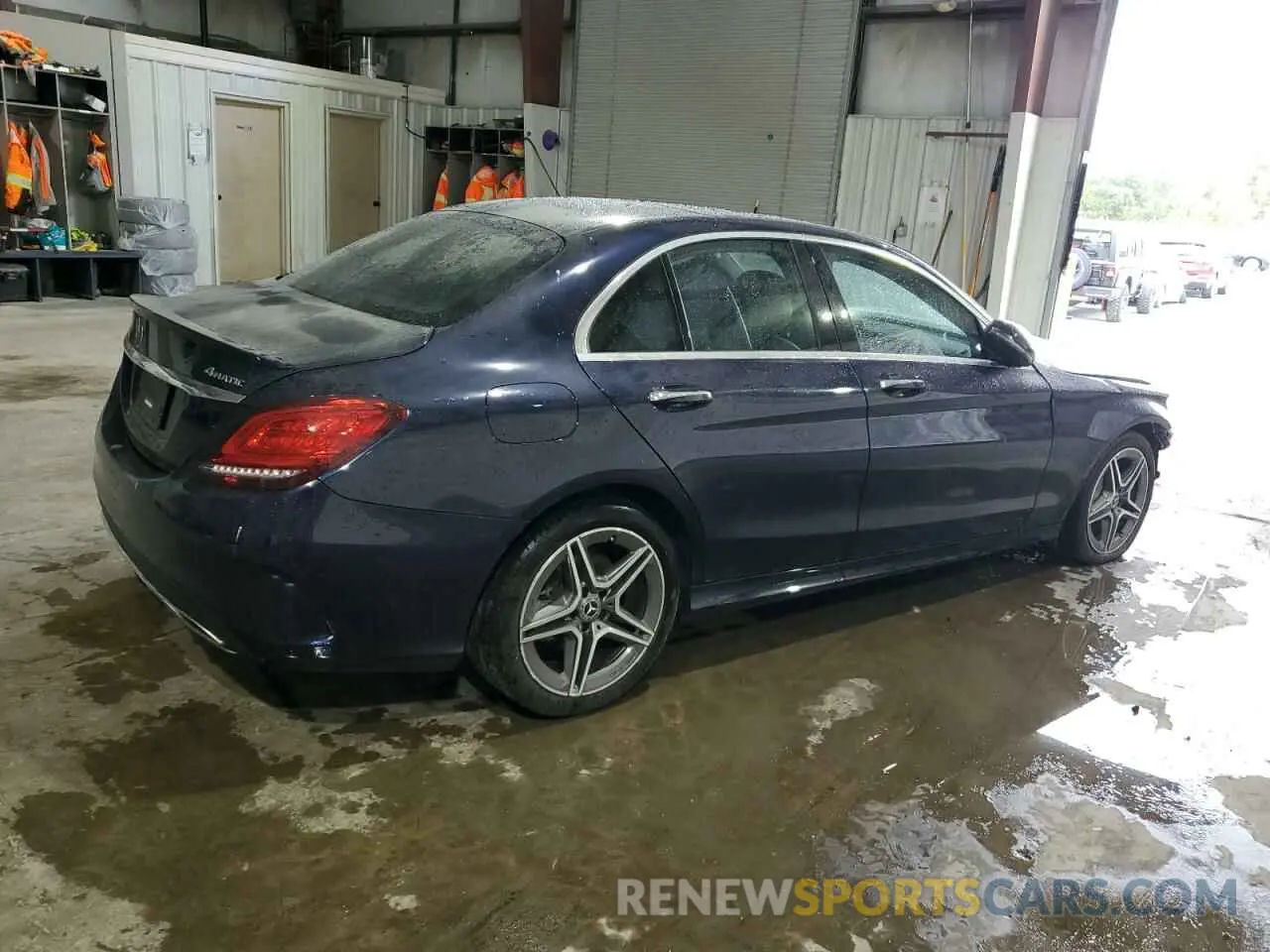 3 Photograph of a damaged car W1KWF8EB5LR570311 MERCEDES-BENZ C-CLASS 2020